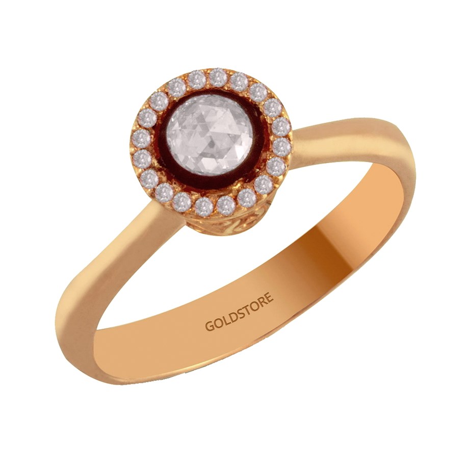 Goldstore-URL 0.3 ct. Pırlanta Tektaş Yüzük
