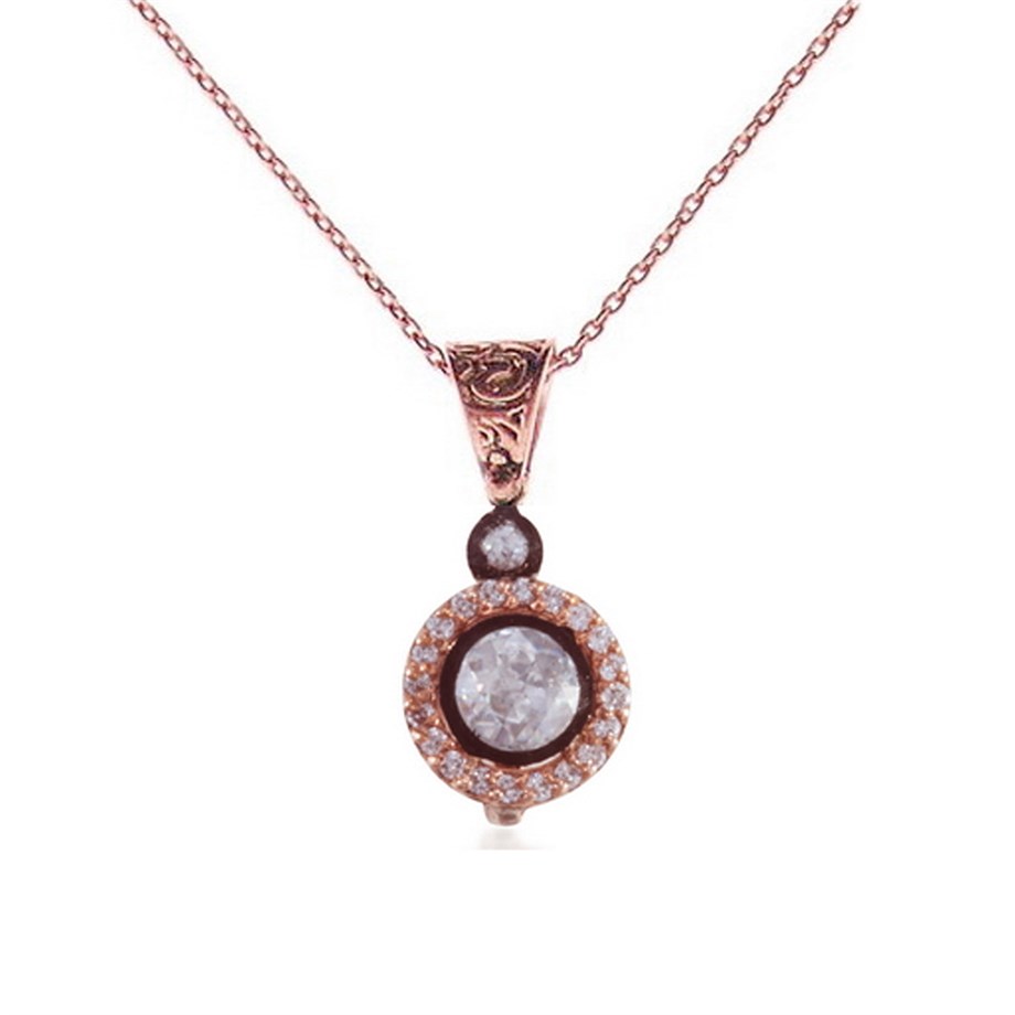 Goldstore-URL 0.32 ct. Pırlanta Tektaş Kolye