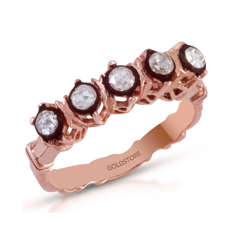 Goldstore-URL 0.34 ct. Pırlanta Sırataş Yüzük