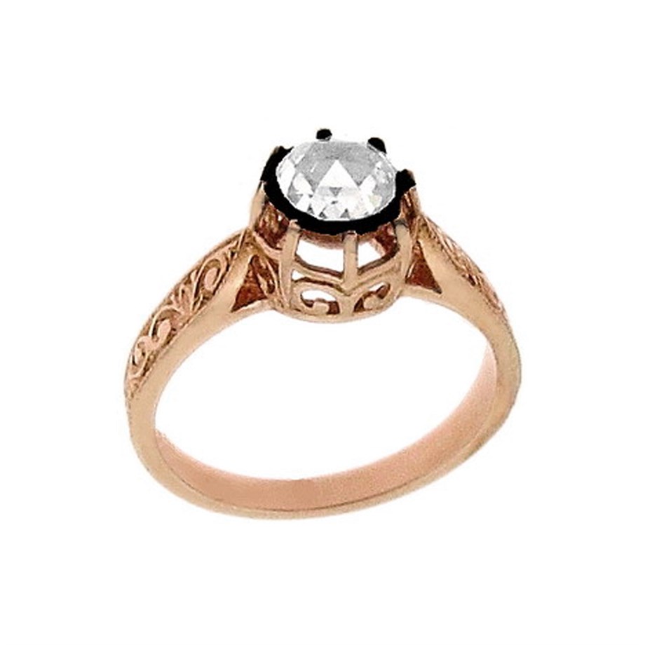 Goldstore-URL 0.44 ct. Pırlanta Tektaş Yüzük