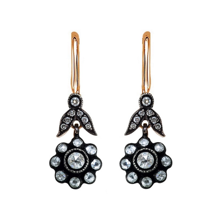 Goldstore-URL 0.51 ct. Pırlanta Fantezi Küpe