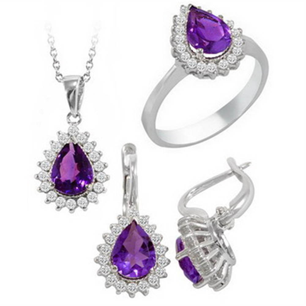 Goldstore-URL 1.12 ct. Pırlanta Anturaj Set