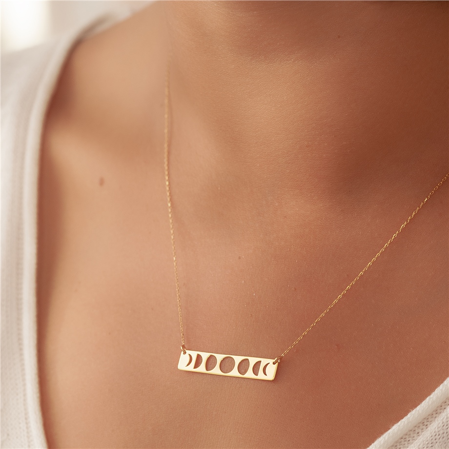 Goldstore-URL Ay Fantezi Kolye