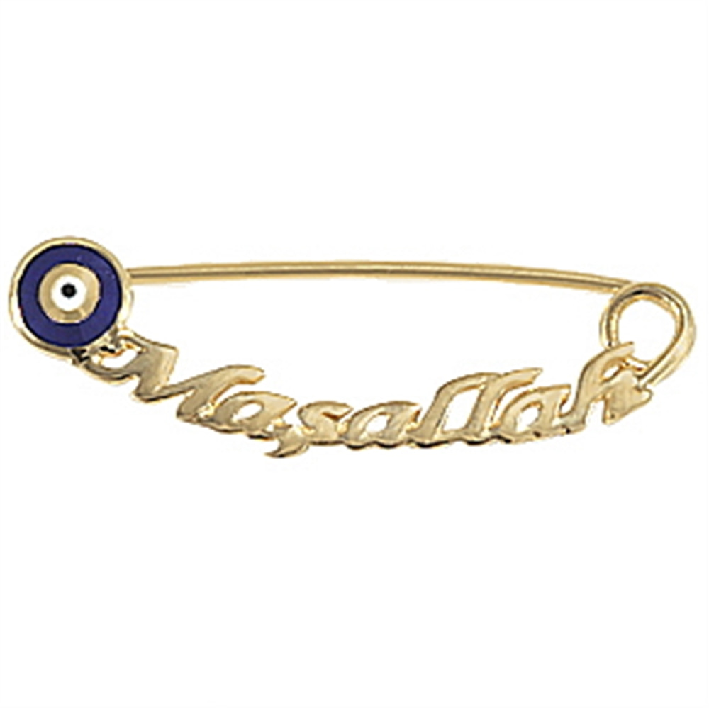 Goldstore-URL Nazar Göz Mineli Yaka İğnesi
