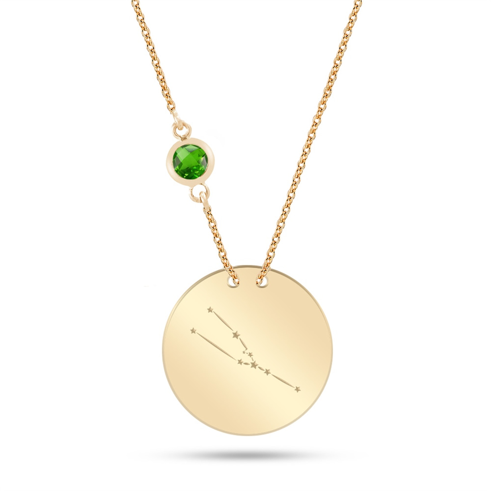 Goldstore-URL Yıldız, Boğa Burcu Kolye