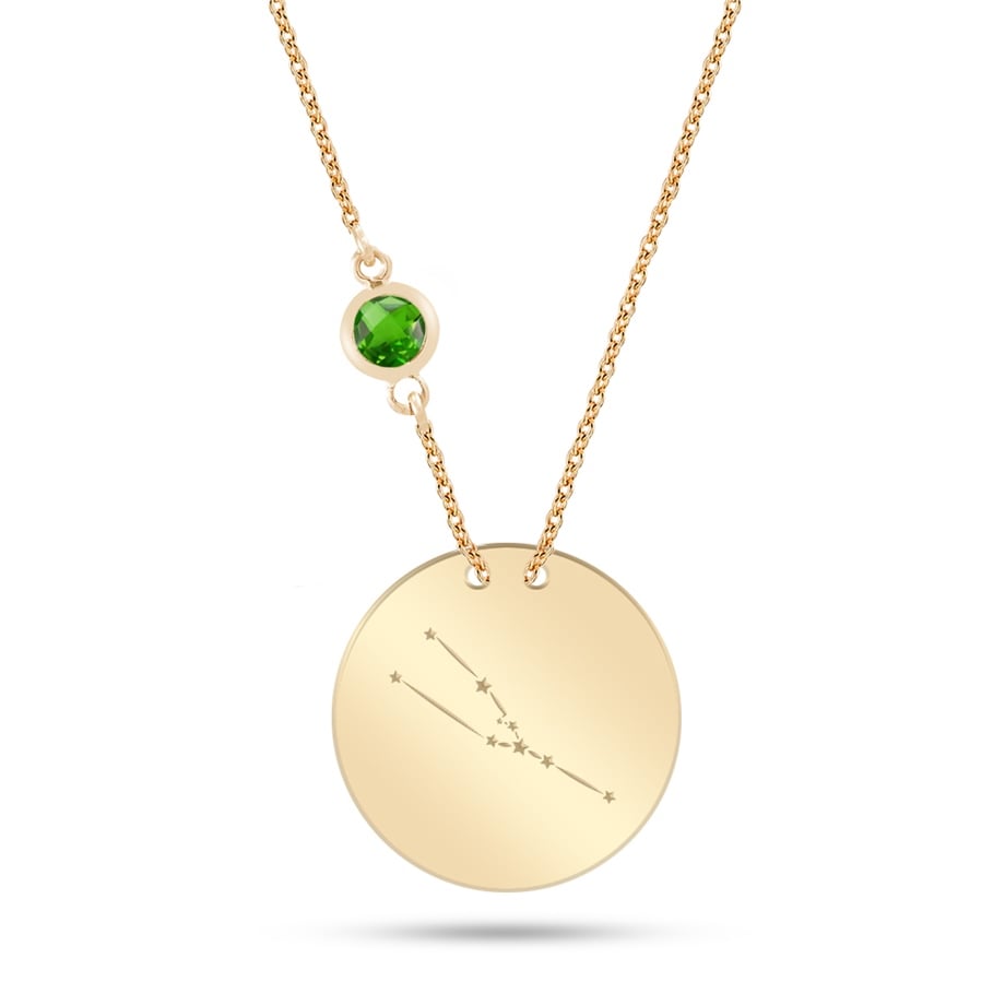 Goldstore-URL Zirkon Yıldız, Boğa Burcu Kolye