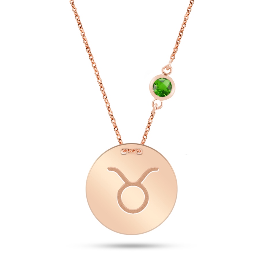 Goldstore-URL Zirkon Yıldız, Boğa Burcu Kolye