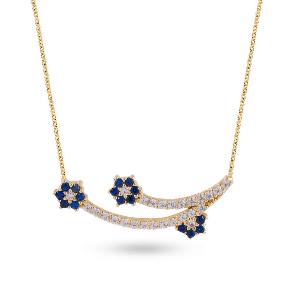 Goldstore-URL Zirkon Yıldız Fantezi Kolye