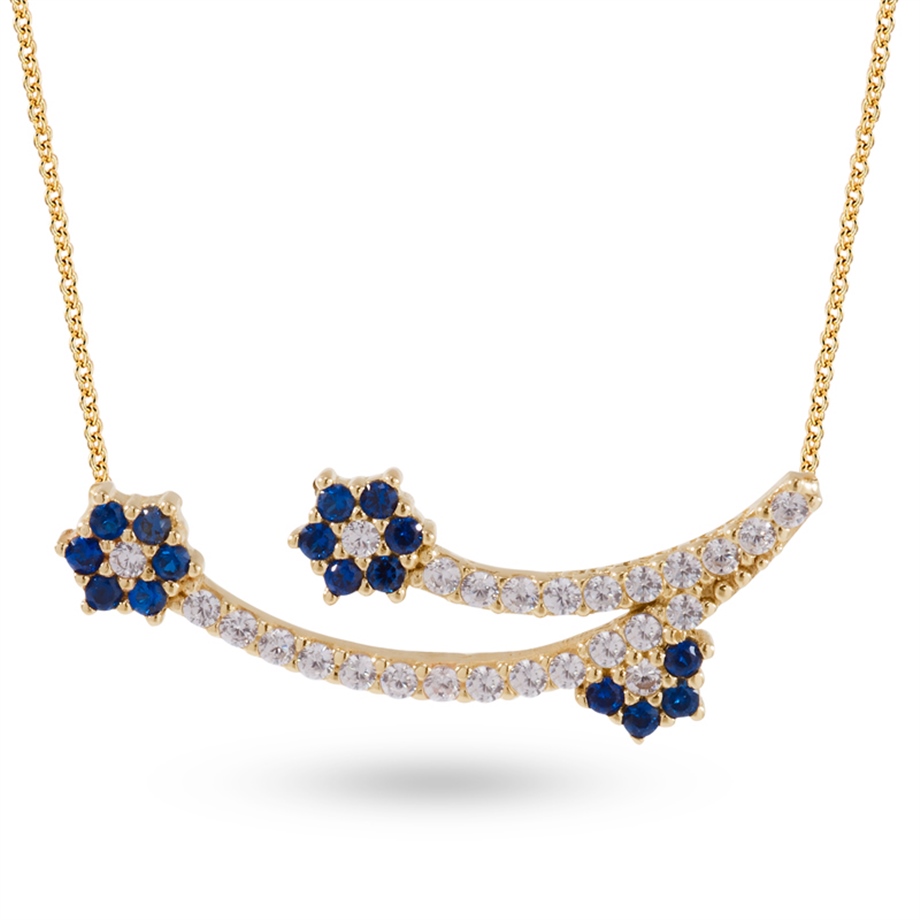 Goldstore-URL Zirkon Yıldız Fantezi Kolye