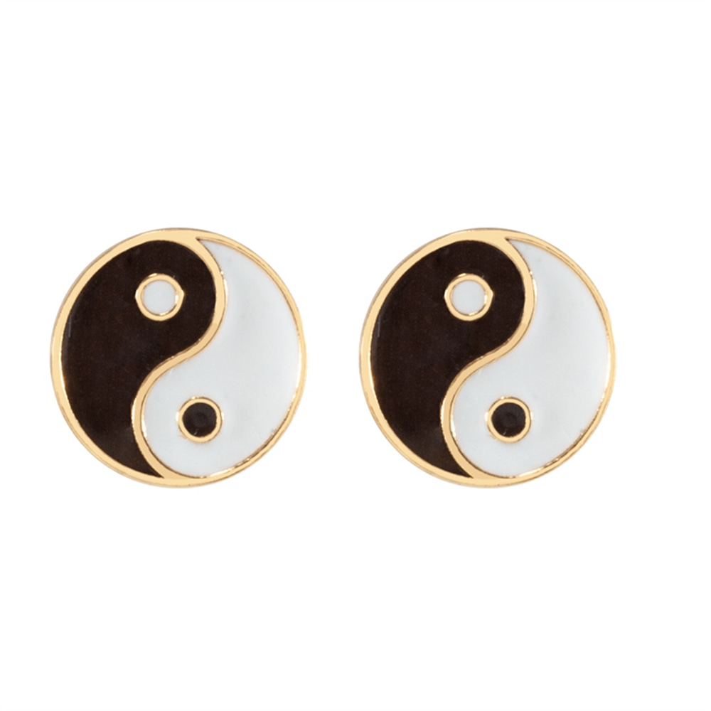 Goldstore-Yin Yang Küpe