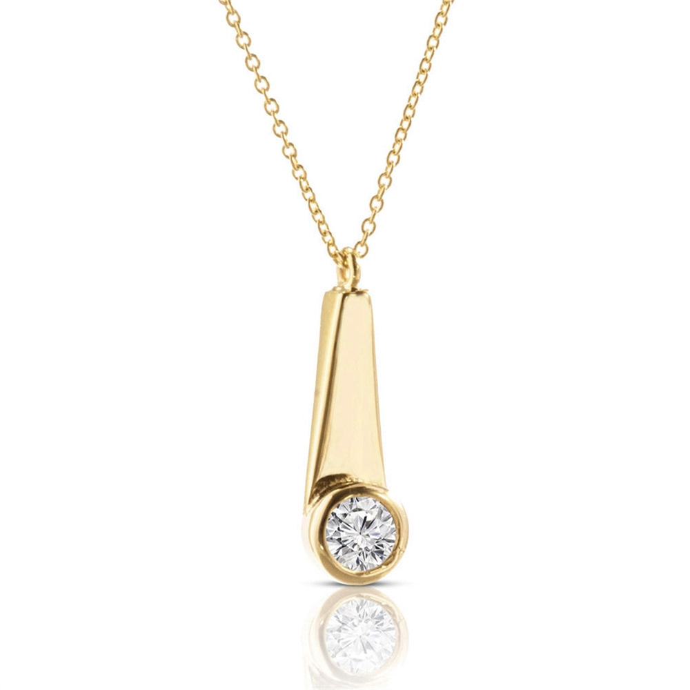 Goldstore-Zirkon Tektaş Kolye