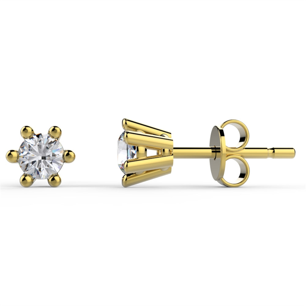 Goldstore-Zirkon Tektaş Küpe