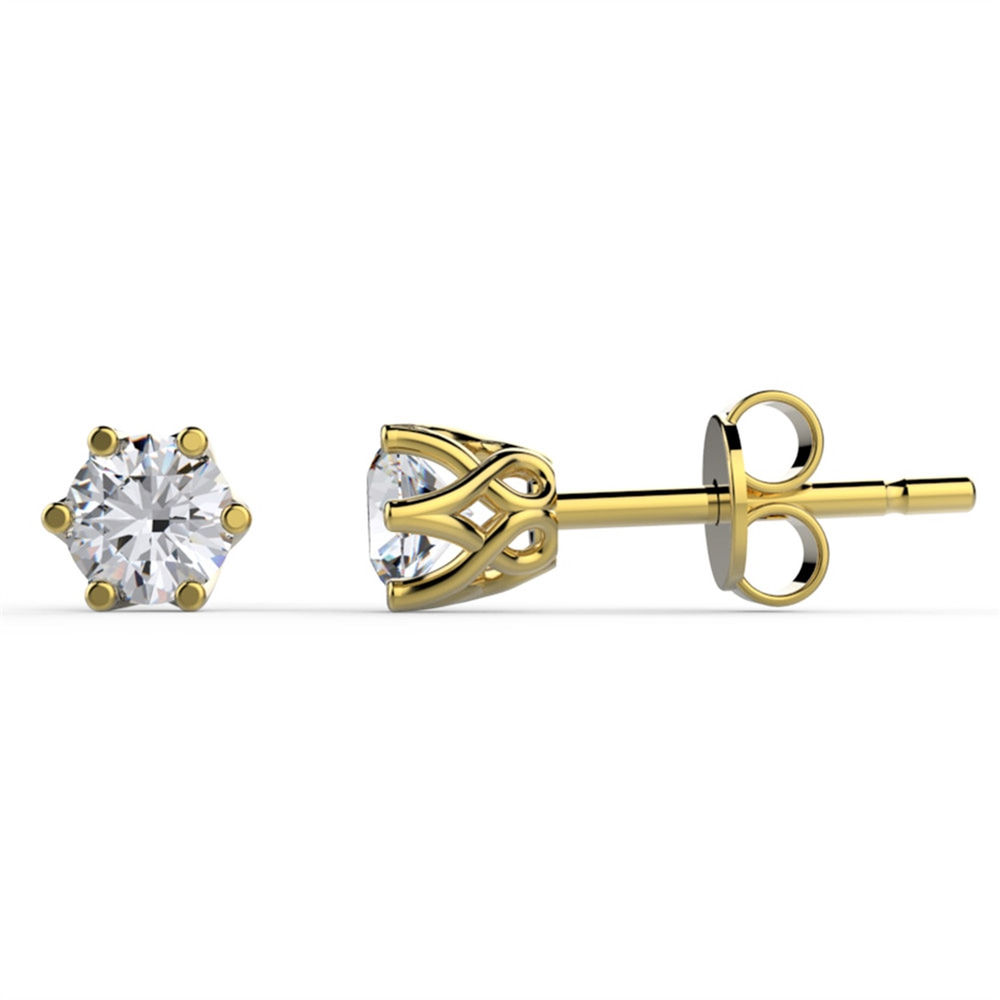 Goldstore-Zirkon Tektaş Küpe