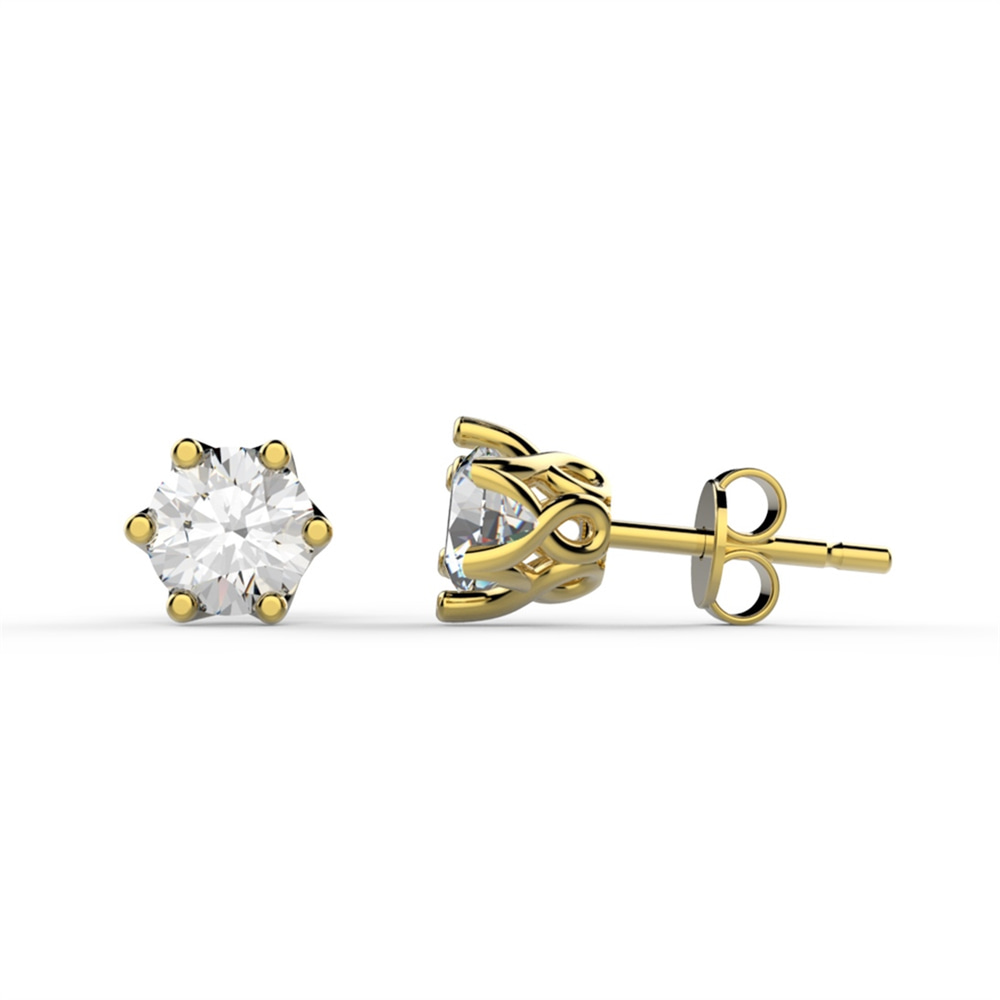 Goldstore-Zirkon Tektaş Küpe