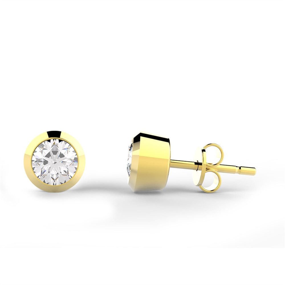 Goldstore-Zirkon Tektaş Küpe
