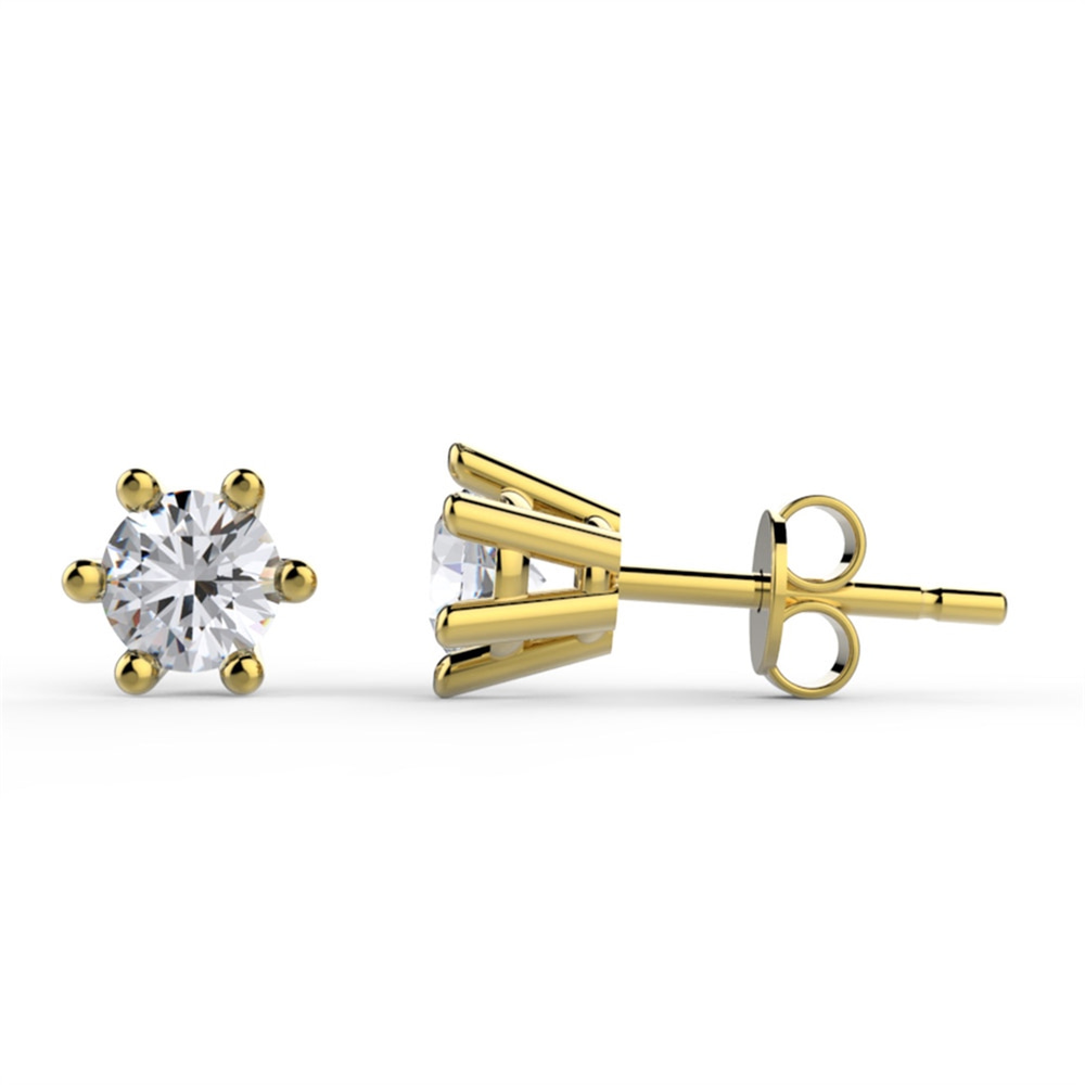 Goldstore-Zirkon Tektaş Küpe