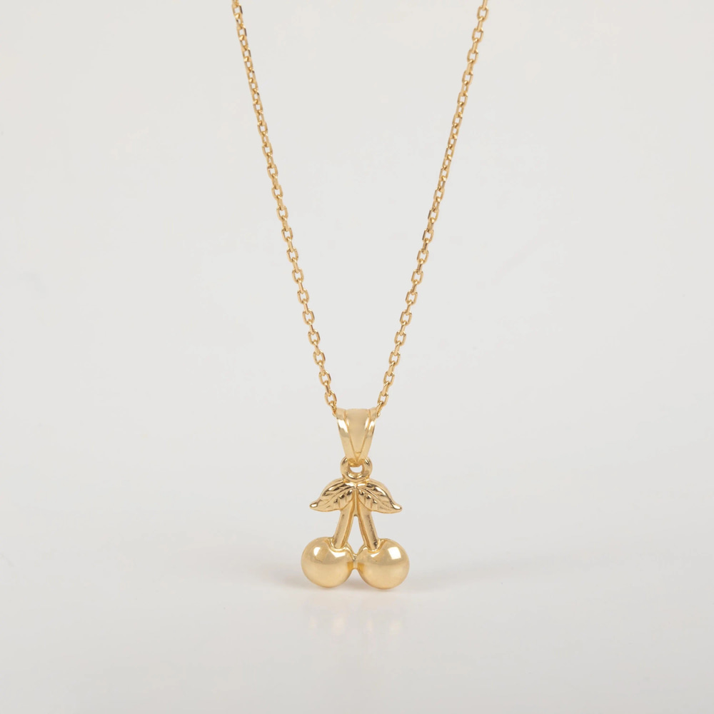 Kiraz Salkımı Altın Kolye - Goldstore