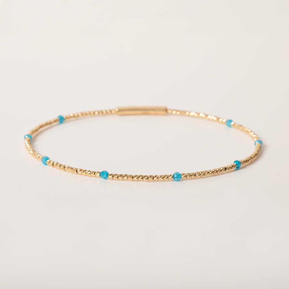 Minimalist Duruş Altın Bileklik - Goldstore