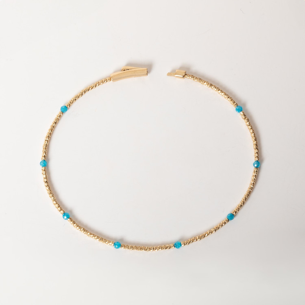Minimalist Duruş Altın Bileklik - Goldstore
