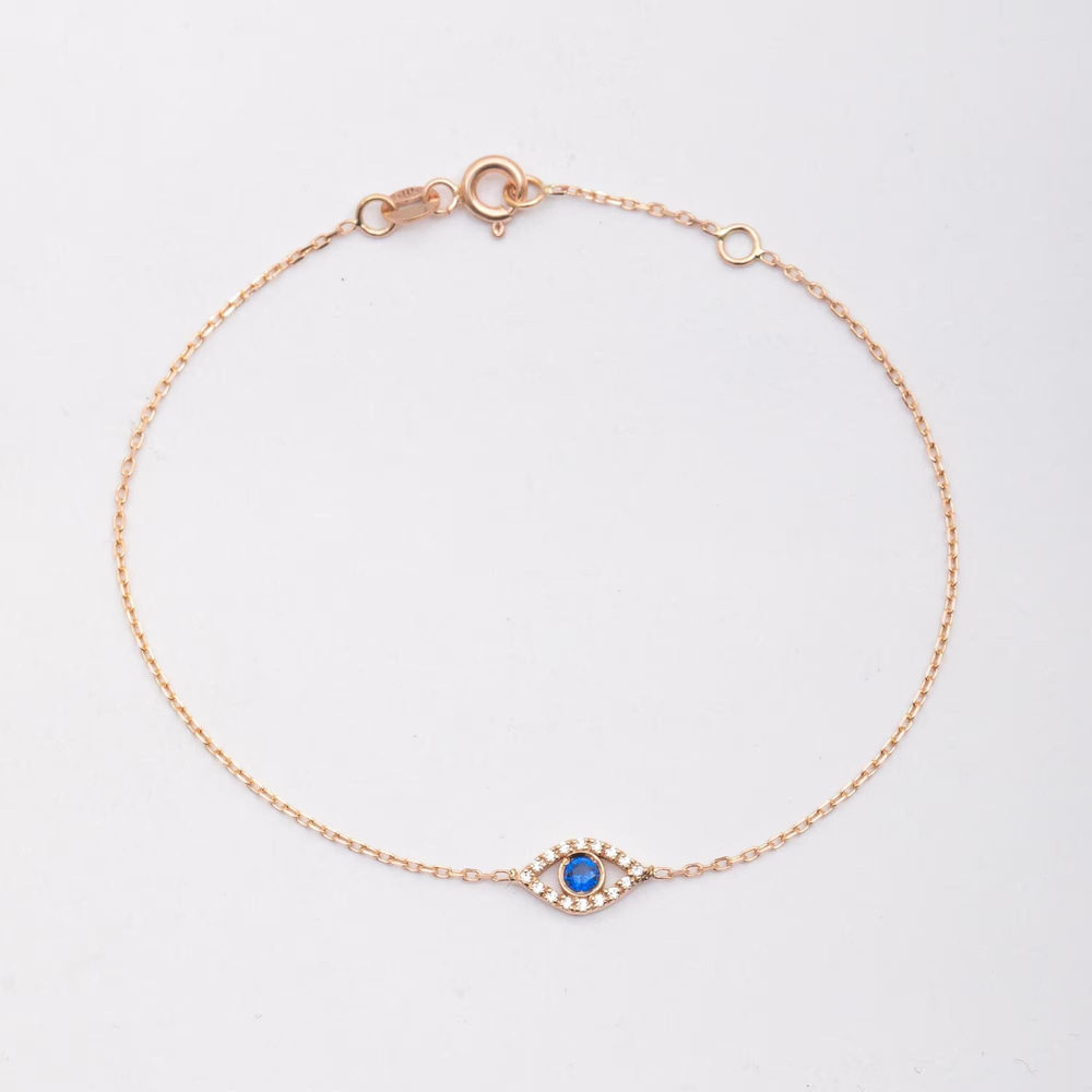 Nazar Göz Altın Bileklik - Goldstore