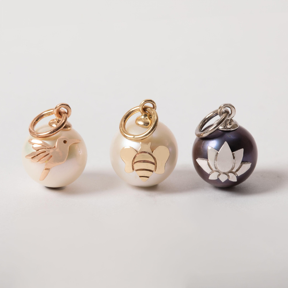 Özel Figürlü İnci Altın Kolye - Goldstore