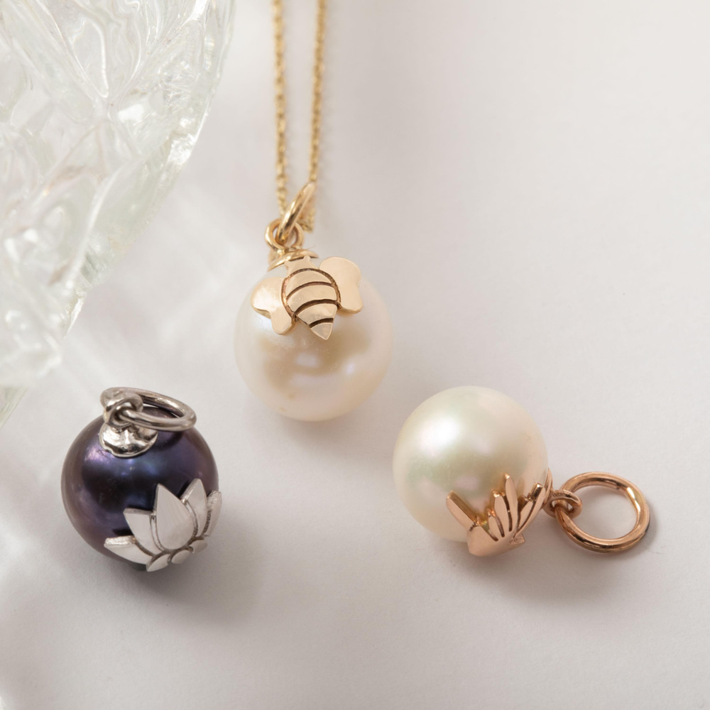 Özel Figürlü İnci Altın Kolye - Goldstore