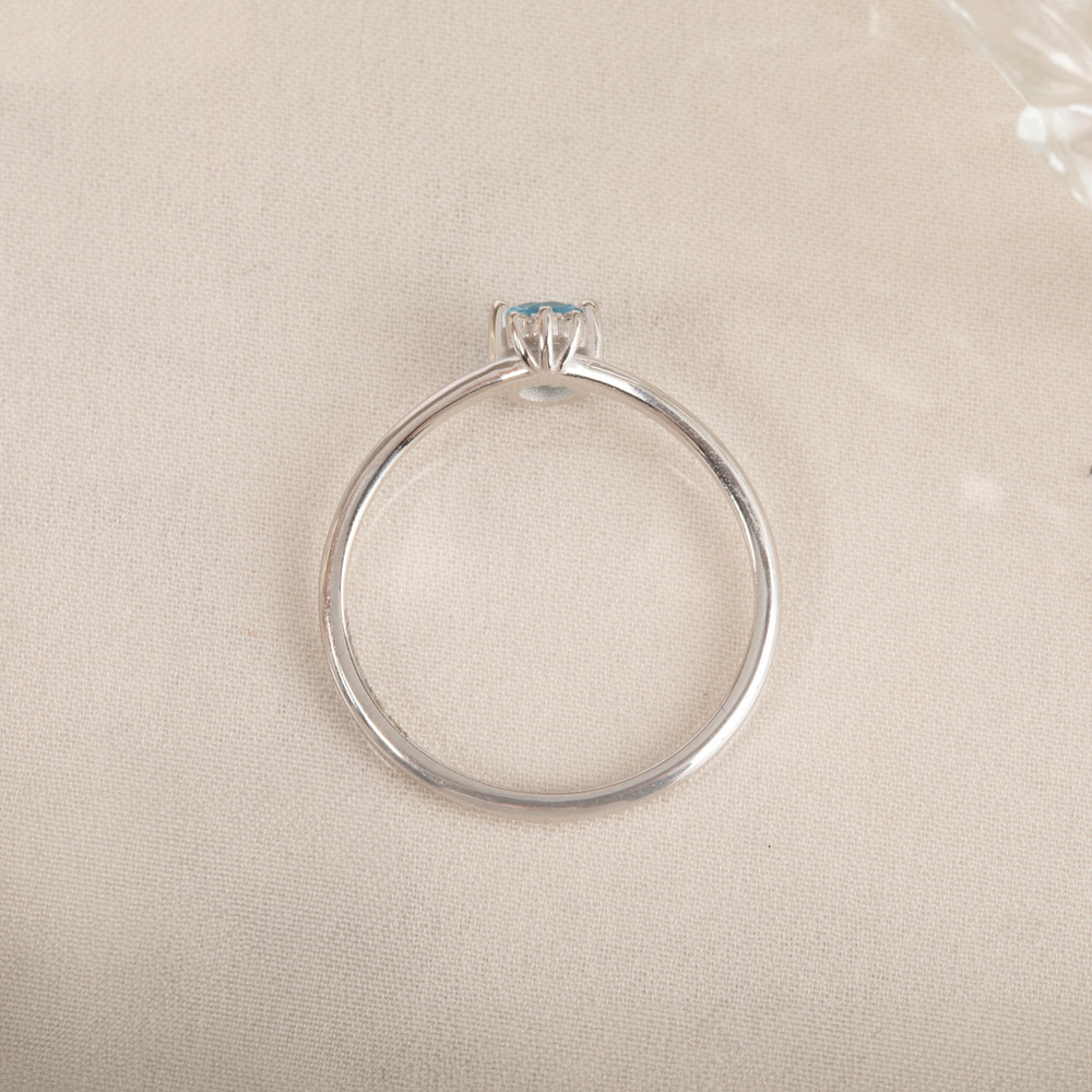Pırlanta Işıltılı Topaz Altın Yüzük - Goldstore