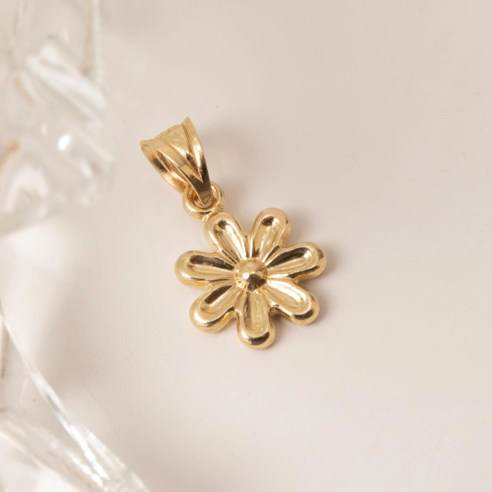 Sevimli Çiçek Altın Kolye - Goldstore