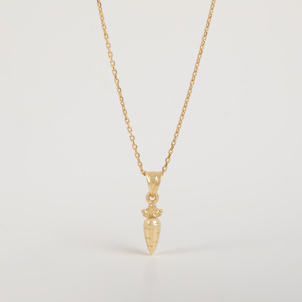 Şirin Havuç Altın Kolye - Goldstore