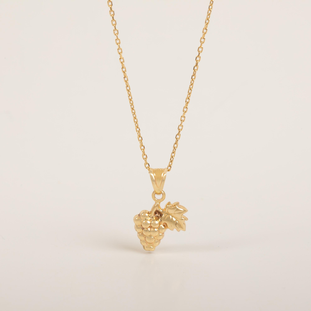 Üzüm Salkımı Altın Kolye - Goldstore