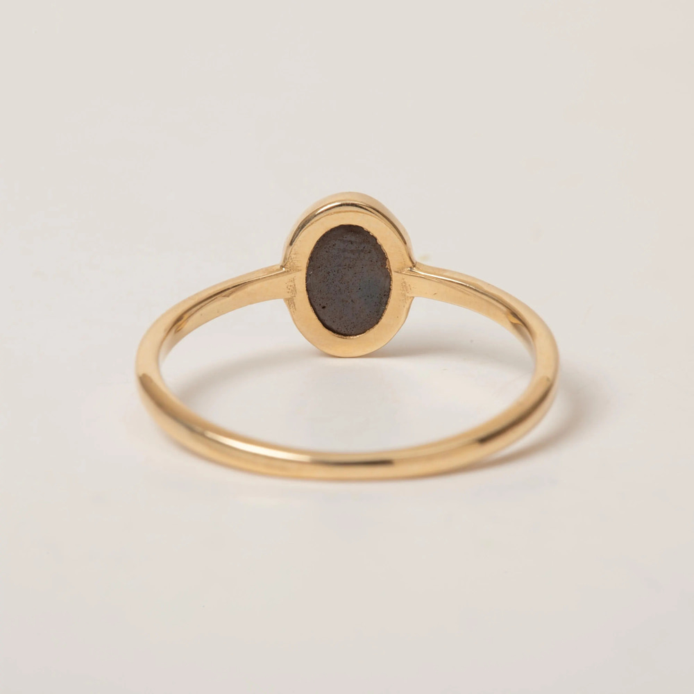 Zamansız Opal Altın Yüzük - Goldstore