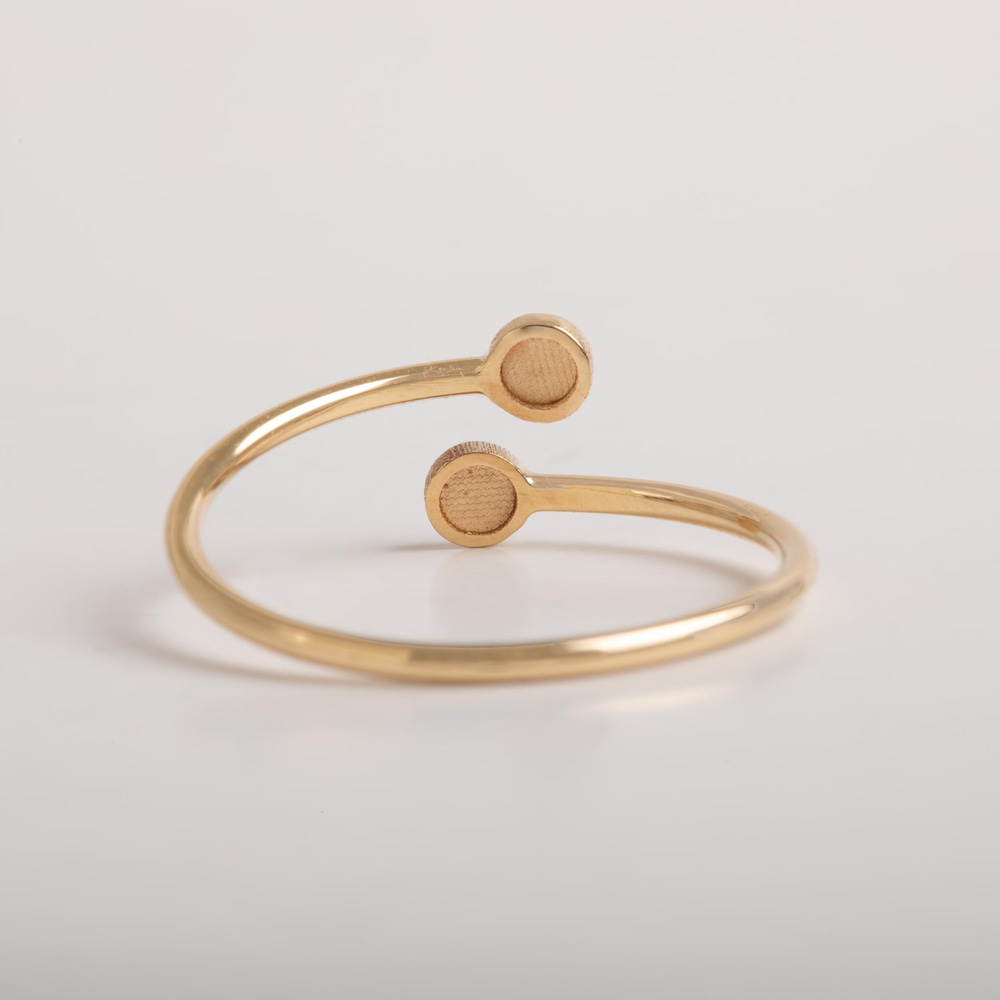 Zarif Nazar Boncuğu Altın Yüzük - Goldstore