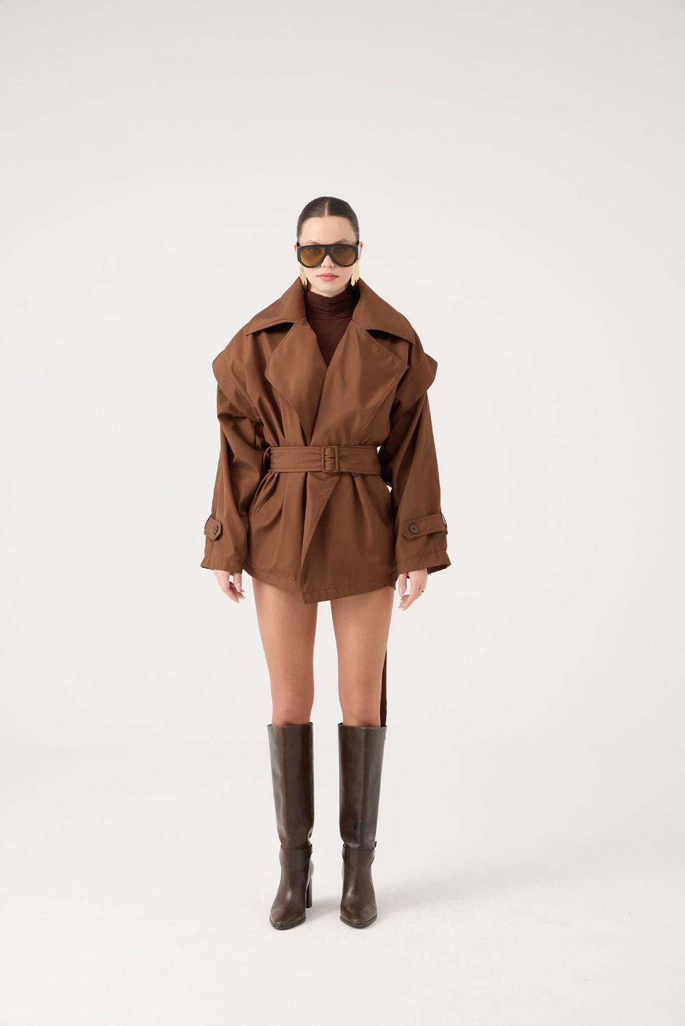 Sara Trench Coat Brown