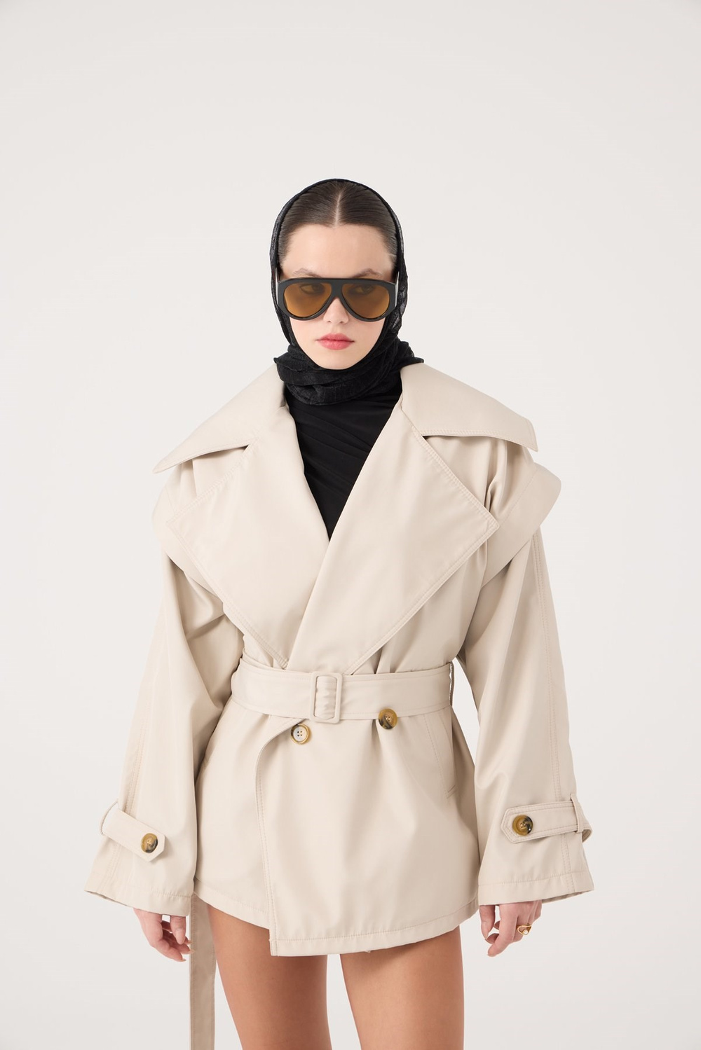 Sara Trench Coat Beige