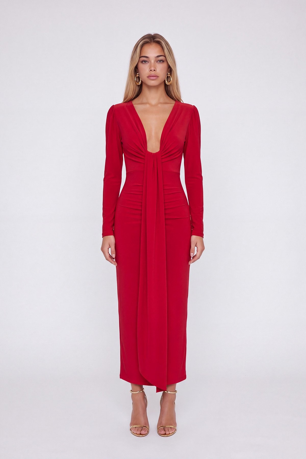 Moonlight Dress Red