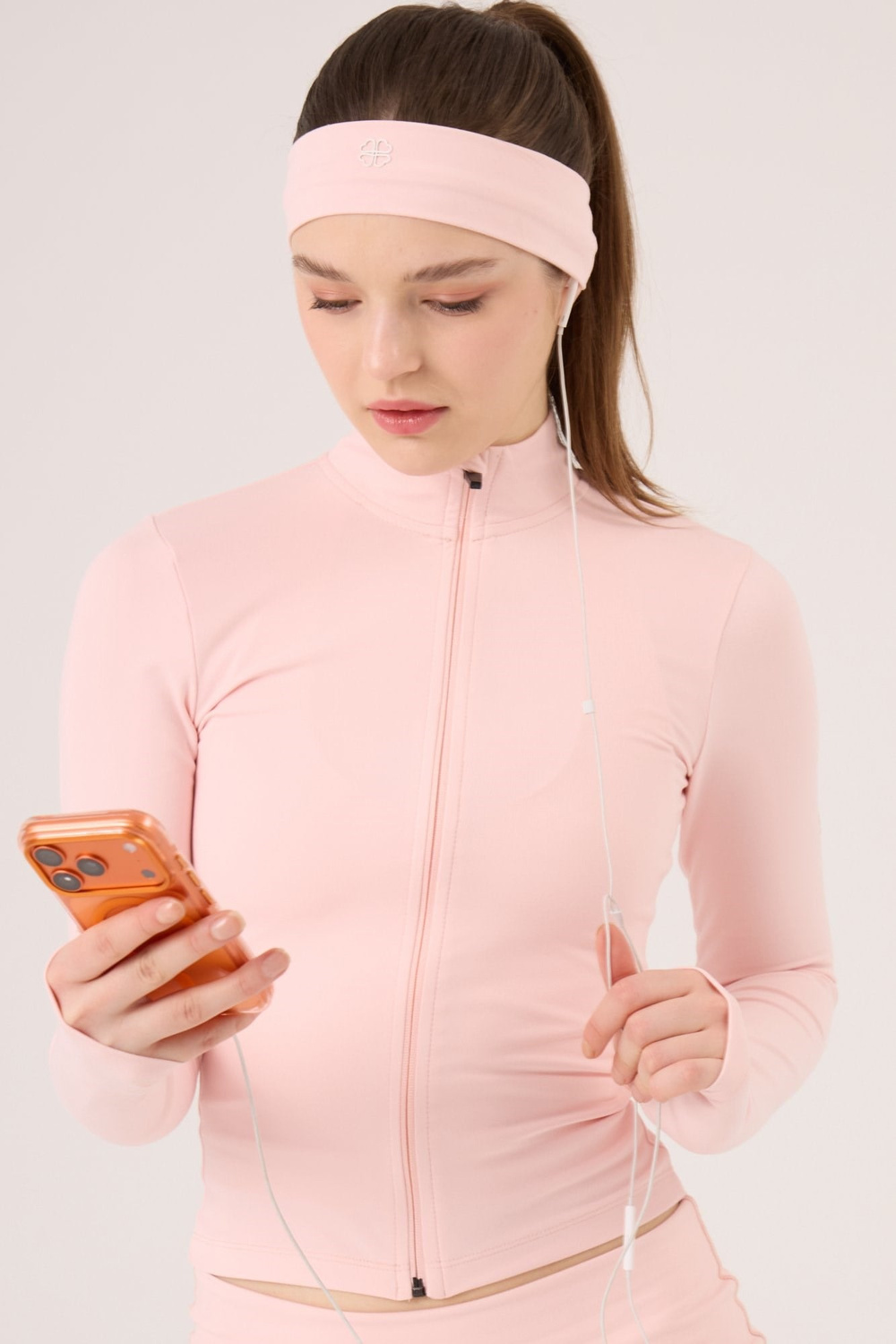  Holly Headband Pink - Yellow Set