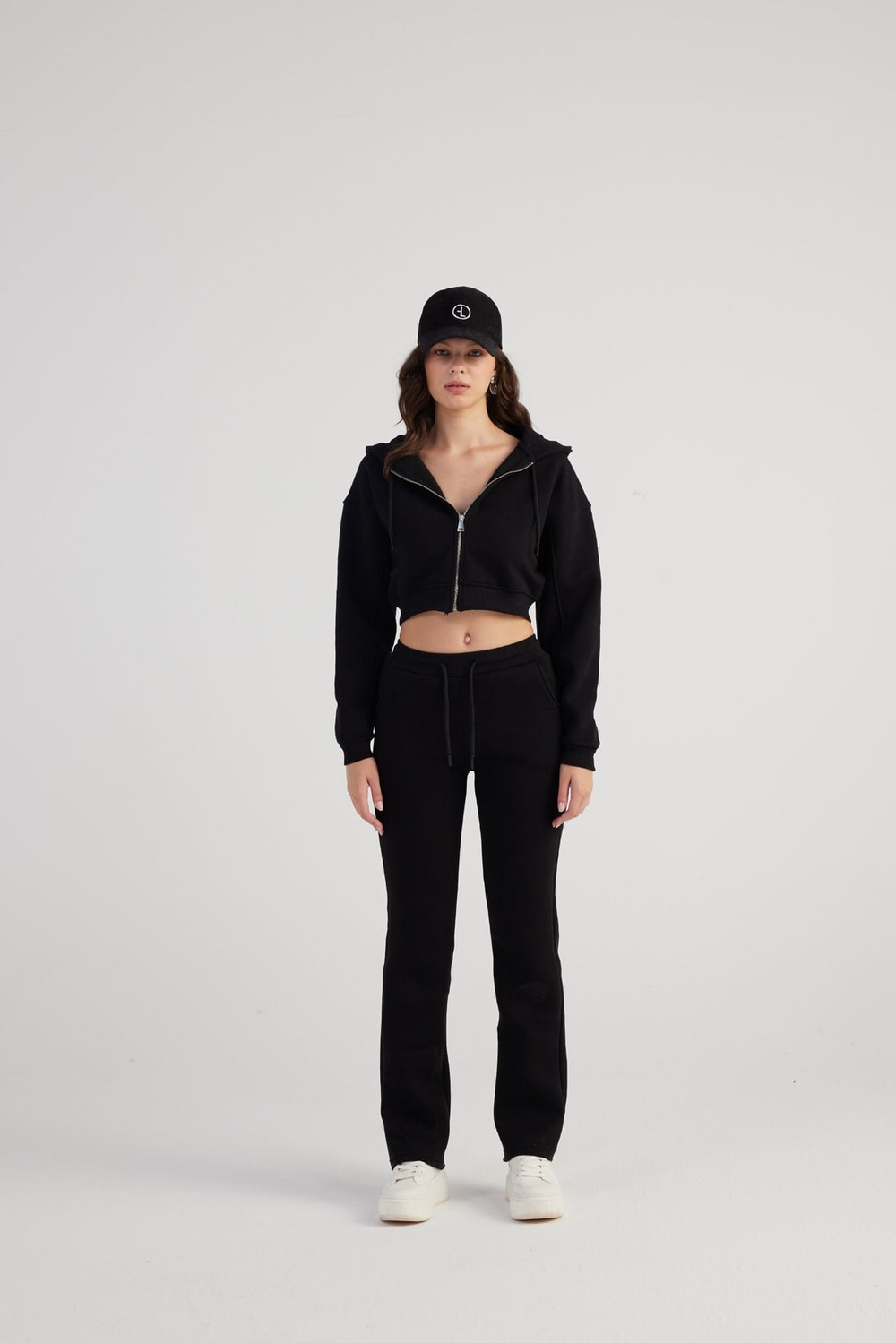 Mixed Sweatpants Black