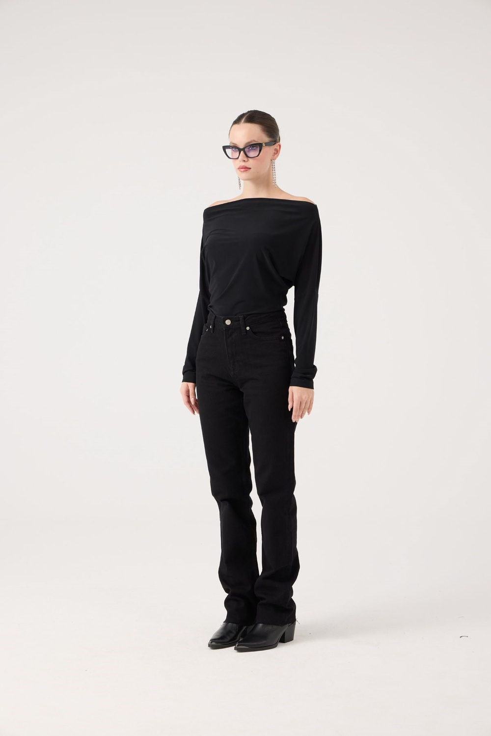 Sagrado Jean Trousers Black