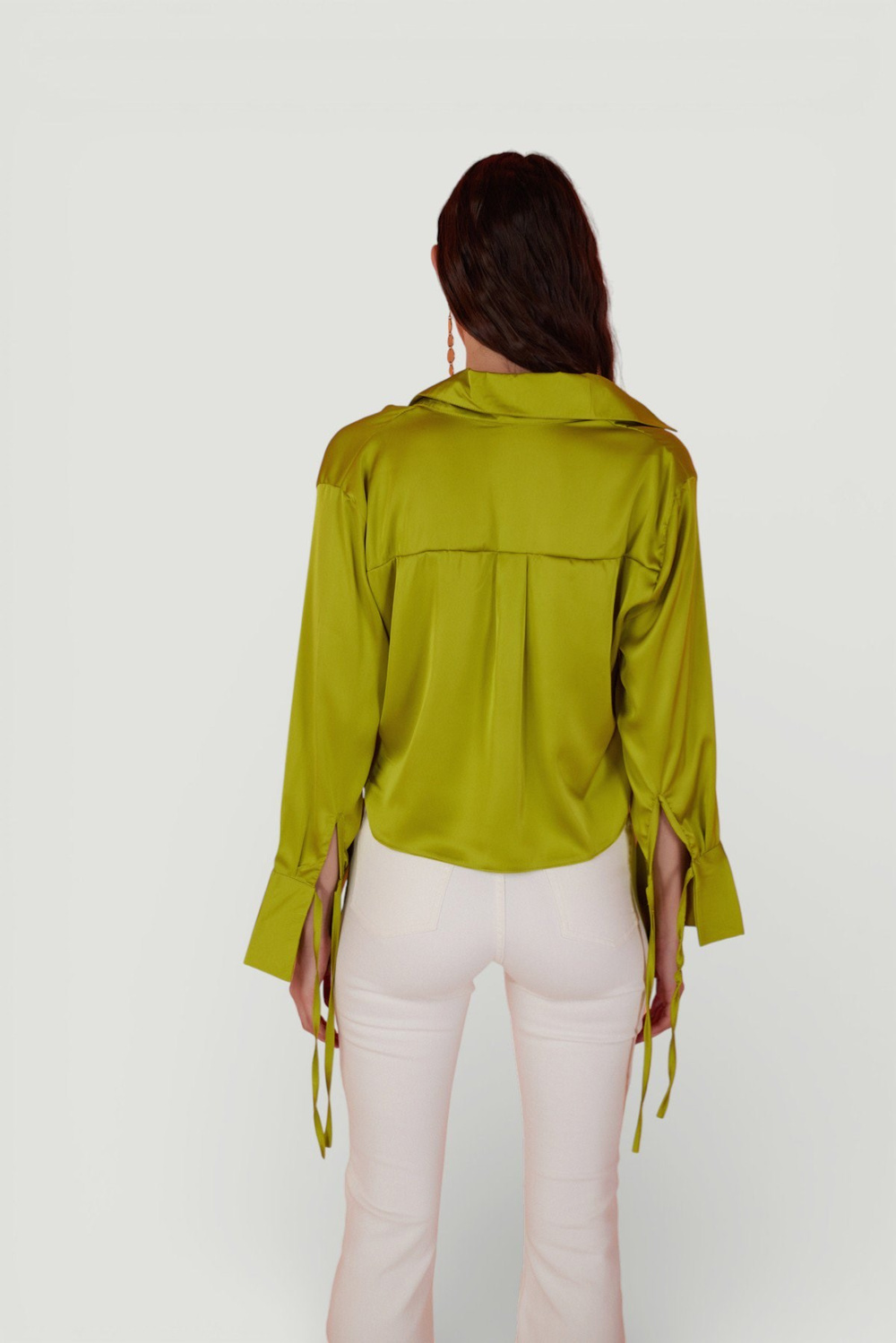 Silky Shirt Green
