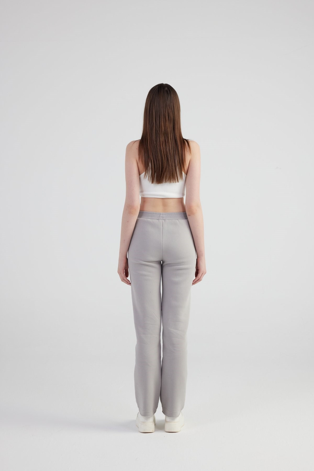 Mixed Sweatpants Gray