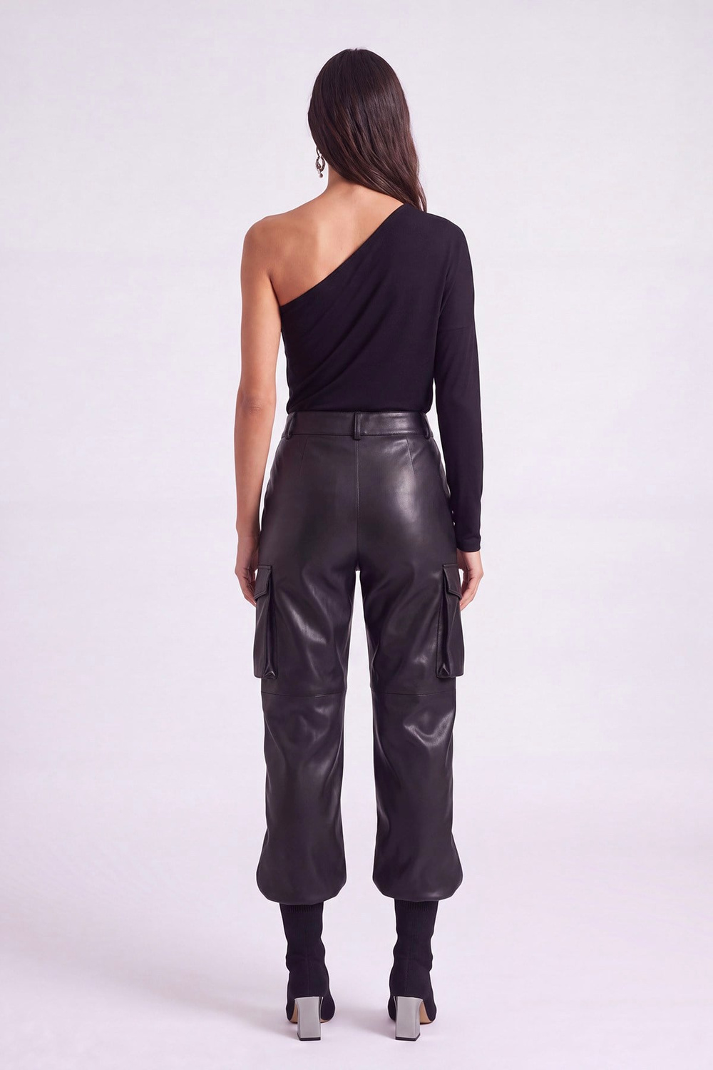 Hera Leather Trousers Black