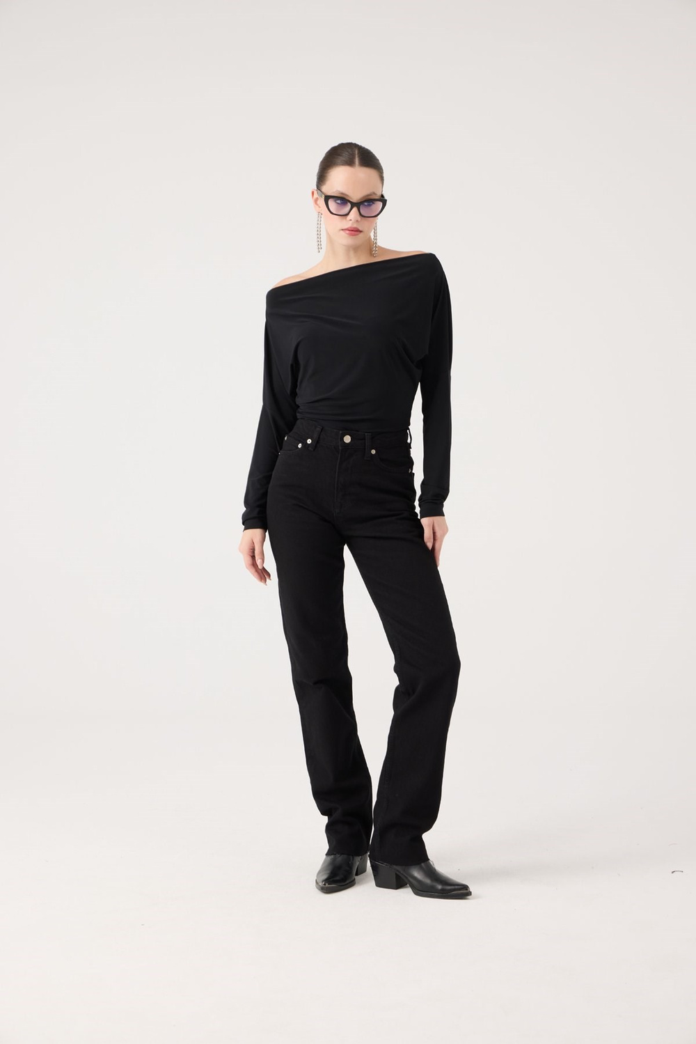 Sagrado Jean Trousers Black