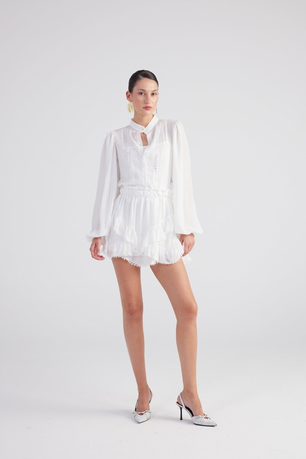 Pixie Shirt White