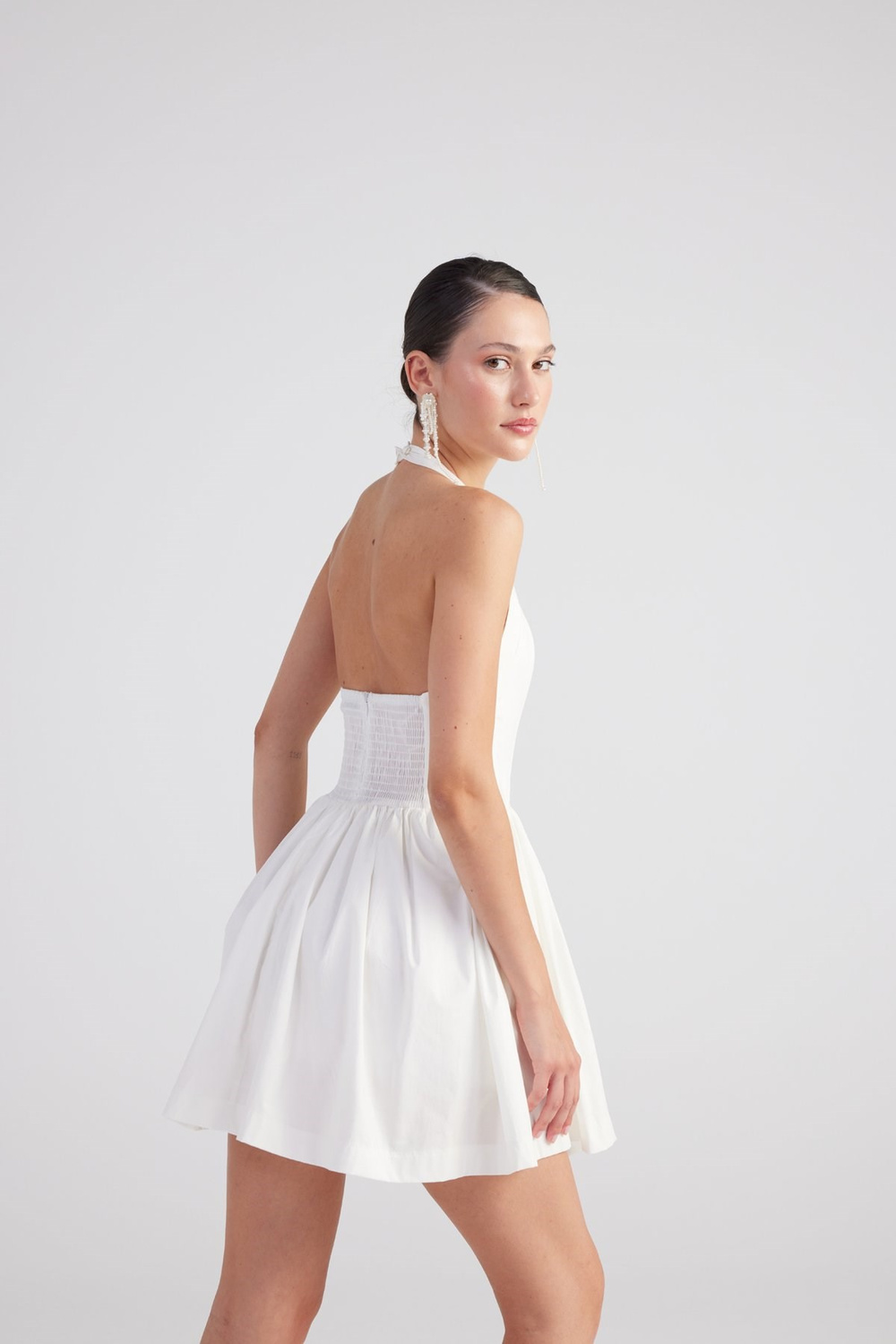Teresa Dress White