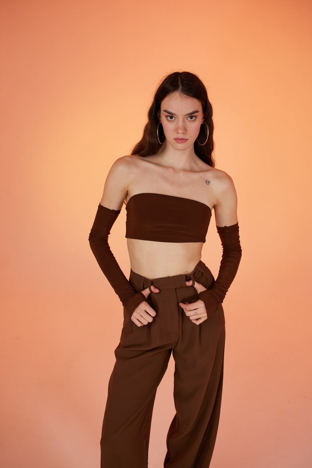 Noir Blouse Brown