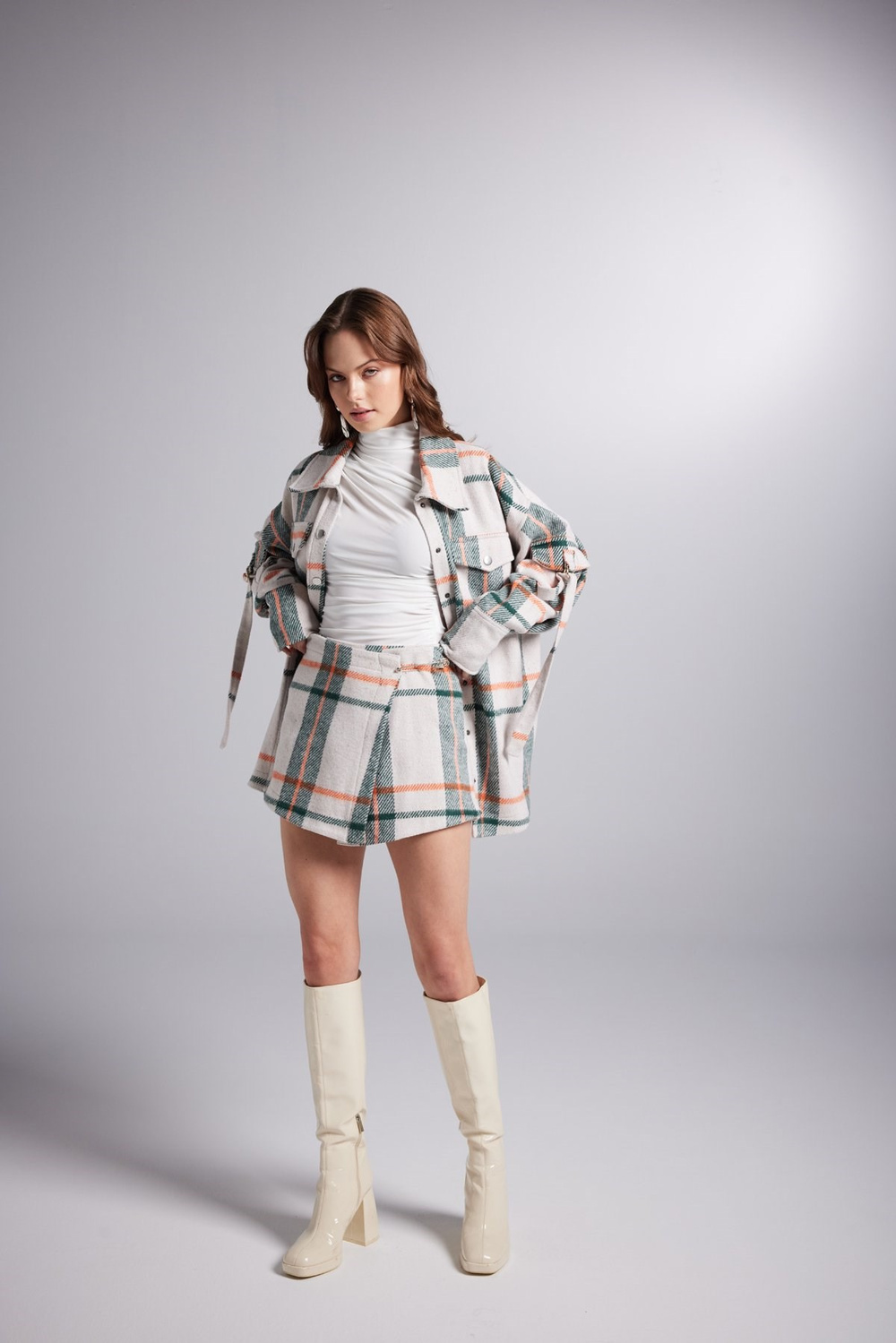 Odin Shorts Skirt Beige