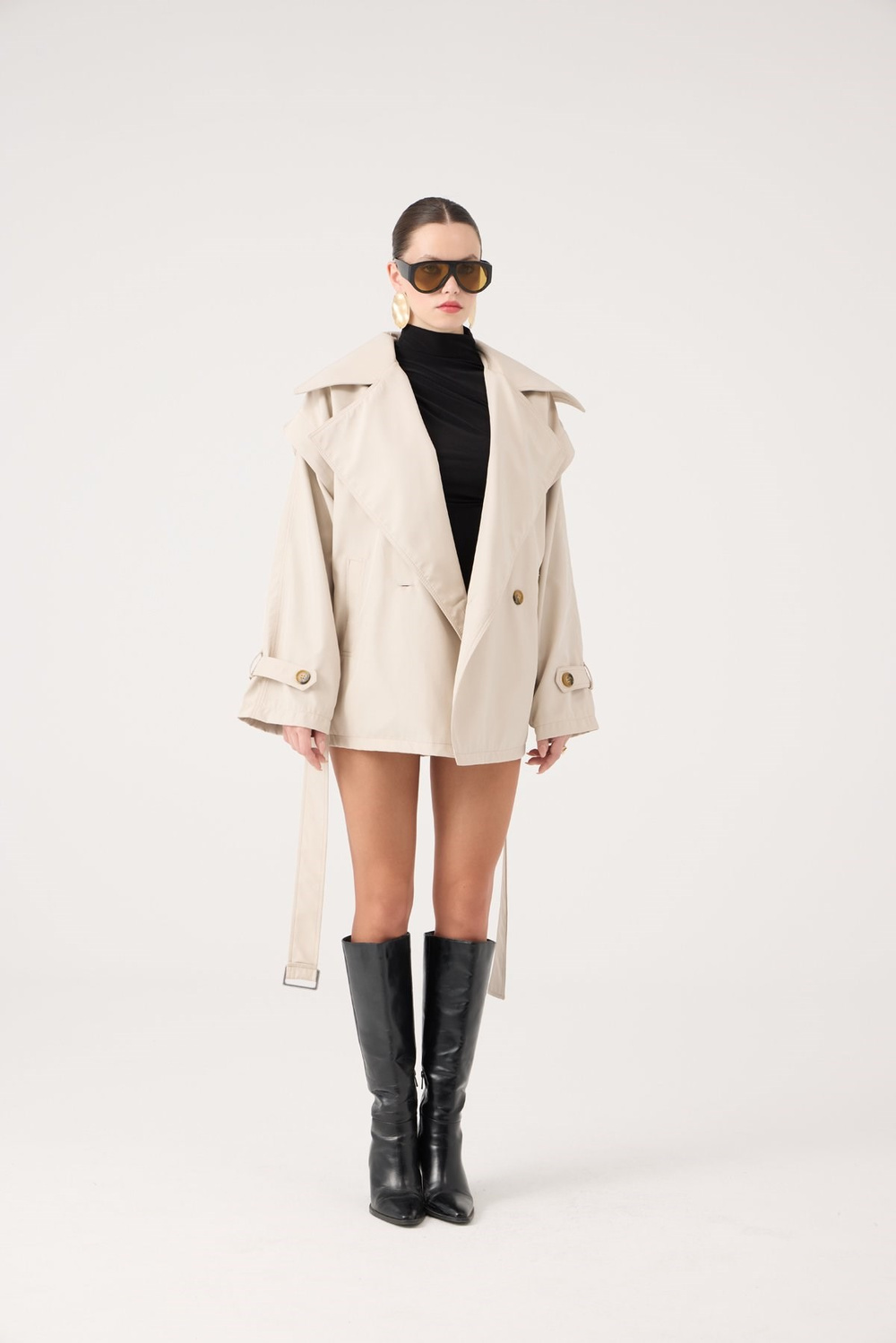 Sara Trench Coat Beige