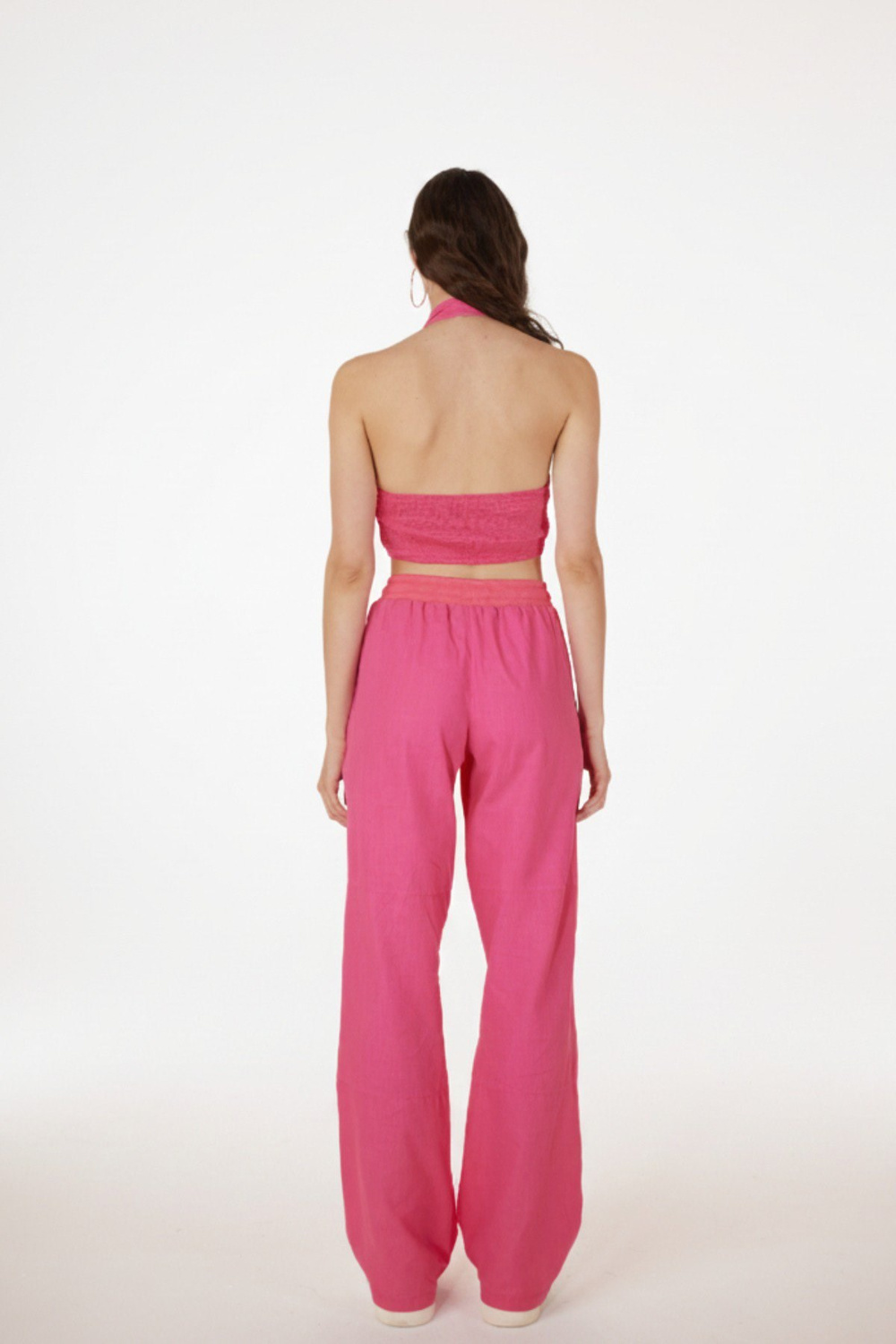 Rise Trousers Pink
