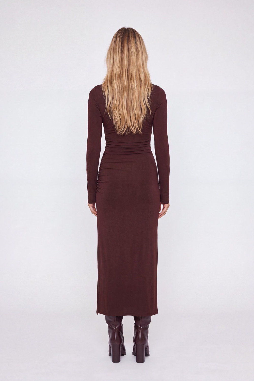 Yasmin Dress Brown