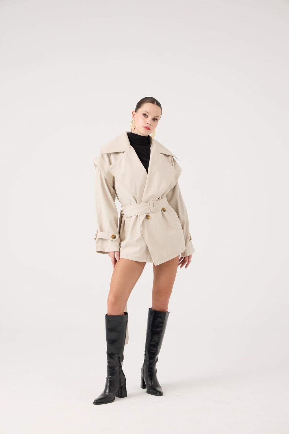 Sara Trench Coat Beige